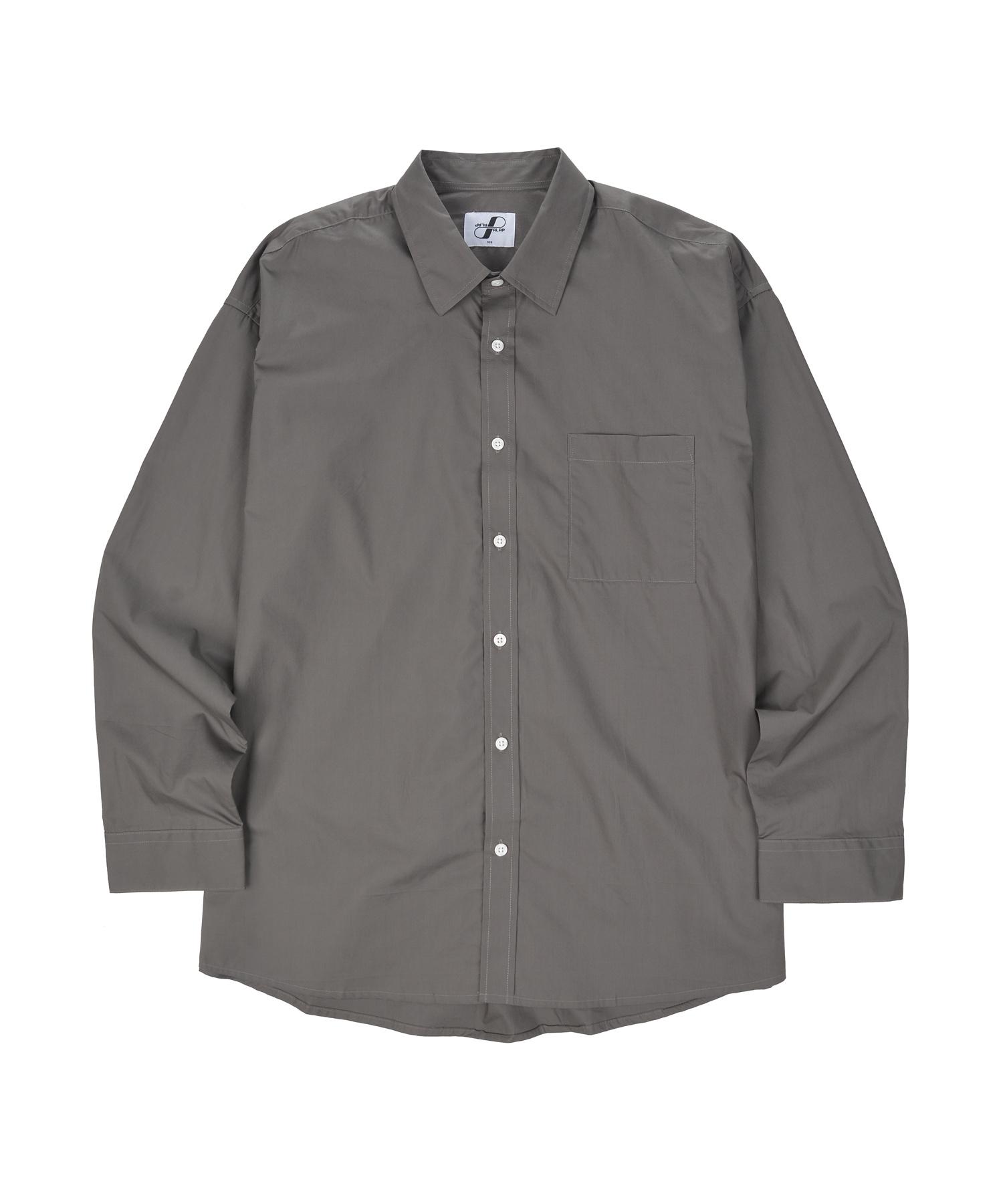 Pal Lab Unisex 60-Count High-Density Bio-Washed Oversized Shirt_Pl25S3Sh055_Gkh Gkh/105