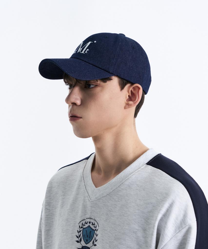 Mucent Signature Ball Cap (Dark Blue Denim)