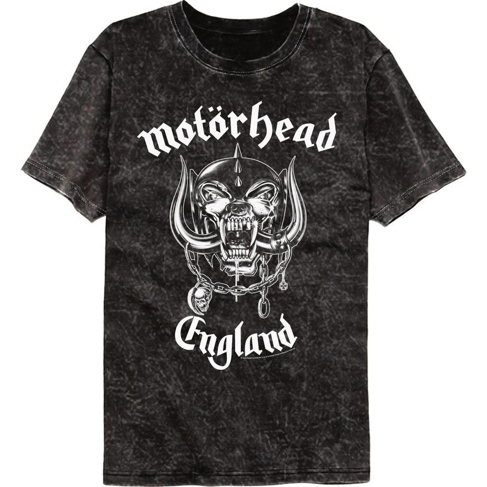 Motorhead England Officially Licensed Short Sleeve Mineral Wash Children s T-shirt 150