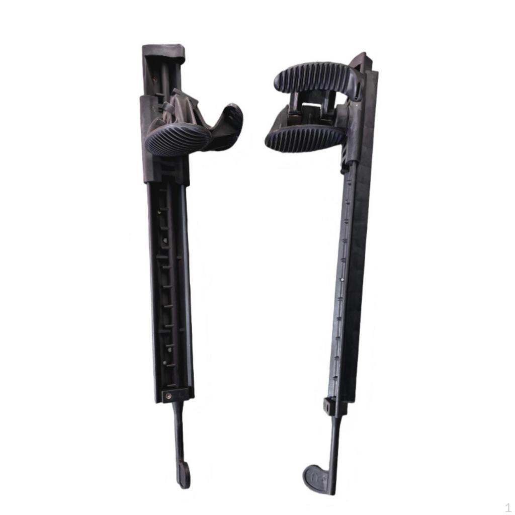 Kayak Foot Pedal Easy to Adjust Adjustable Pegs NonSlip Footrest for Kayakers, Anglers,
