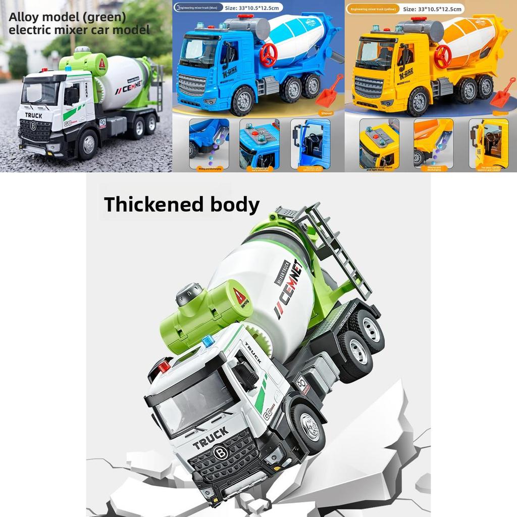 Plastic Construction Vehicle Toy With Inertia Drive For Kids Age 3 And Up