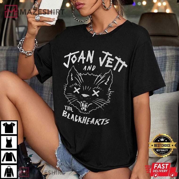 Joan Jett And The Black Hearts Black Unisex All size shirt HD450 Unisex T-Shirt XXXL
