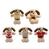 Adoptable Stuffed Dog Plush with Sweater Realistic Teddy Doll Toy with Removable Clothes 30cm Huggable Gifts for Kids