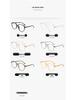 Retro TR90 Transparent Eyeglasses Frame 3C103: Anti-Blue Light Plain Glasses for Men & Women with Pin Cap