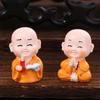 Resin Crafts Mini Cute Desktop Decor Garden Trinkets Small Ornament Buddha Ornaments Mini Figurine