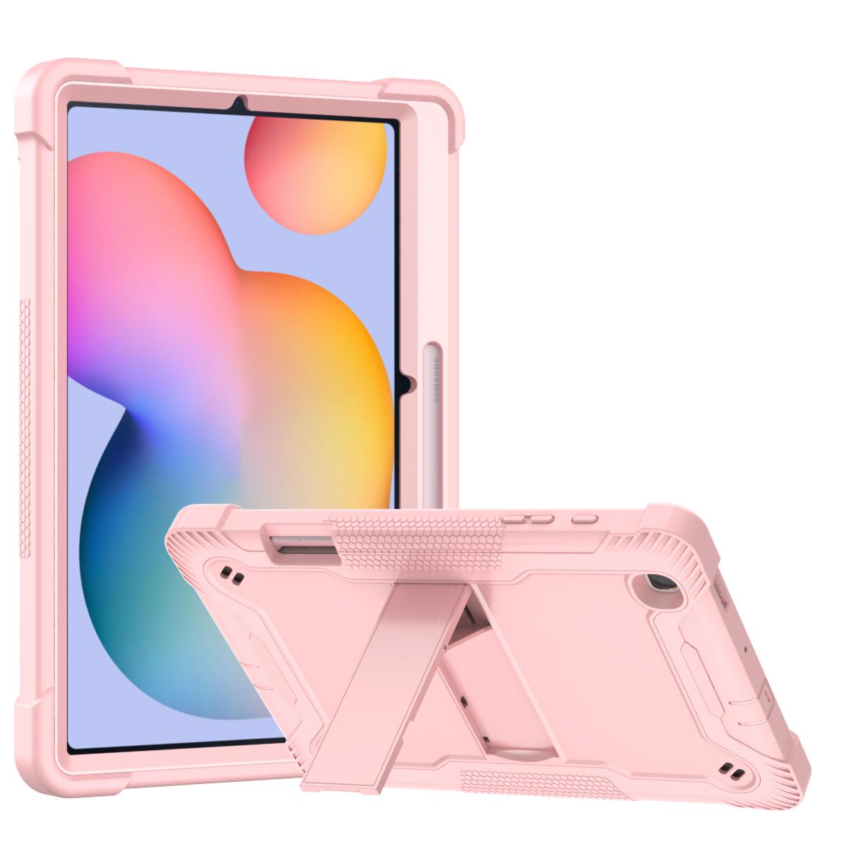 

Anti-Slip Hybrid Case Universal For Samsung Galaxy Tab S6 Lite 10.4 2024 2022 2020 SM-P620 P625 P613 P619 P610 P615 Stand Cover S6 Lite SM-P620 P625 розового золота