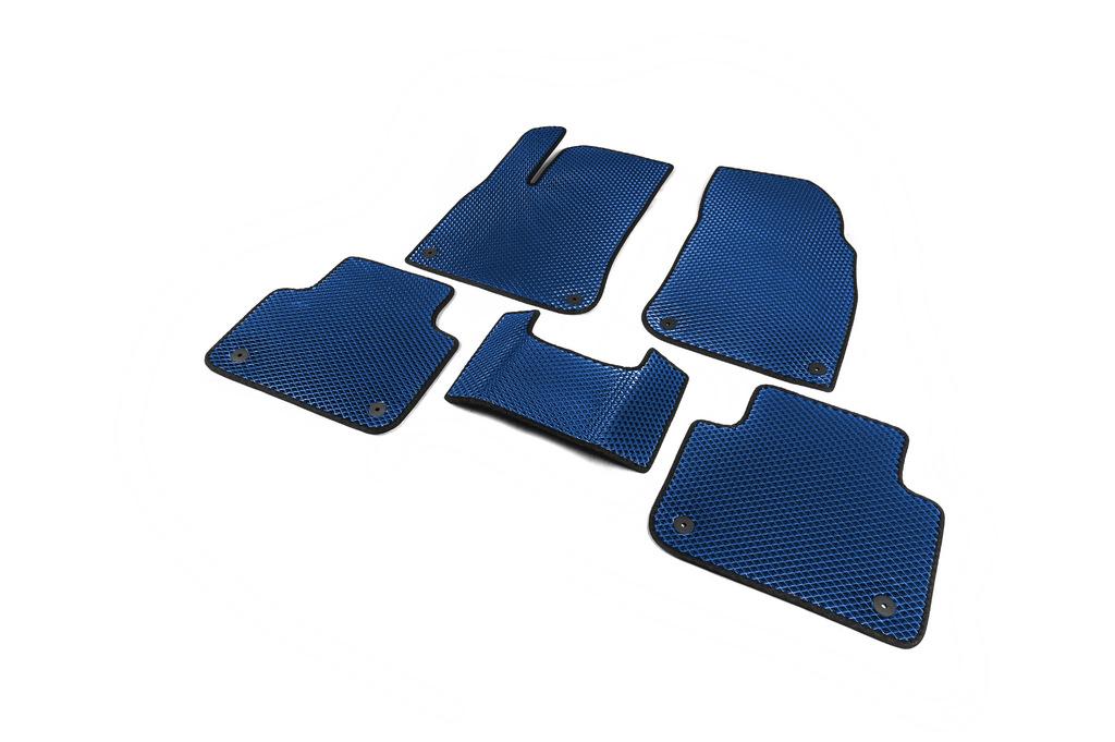 Коврики EVA (Синий) для Volkswagen Touareg 2018- гг