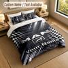 Bedding Set 1 Duvet Cover 2 Pillowcases MAN Truck Print Soft Bed Linen Bedroom Decor