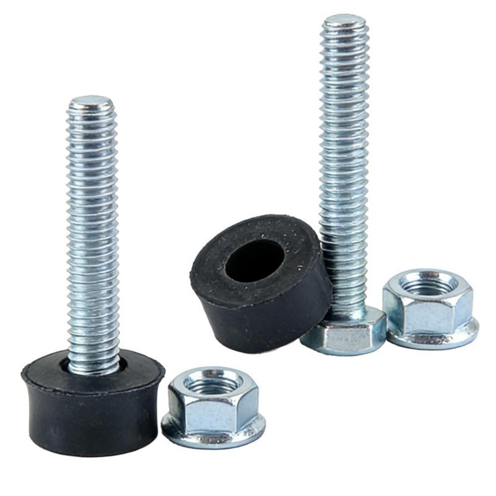 4 Set Hood Adjustable Stop Bumpers Kit For Chevrolet 1955-1956