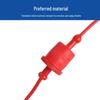 Red Rubber Protective Dust Cap for Quick Connect Plug