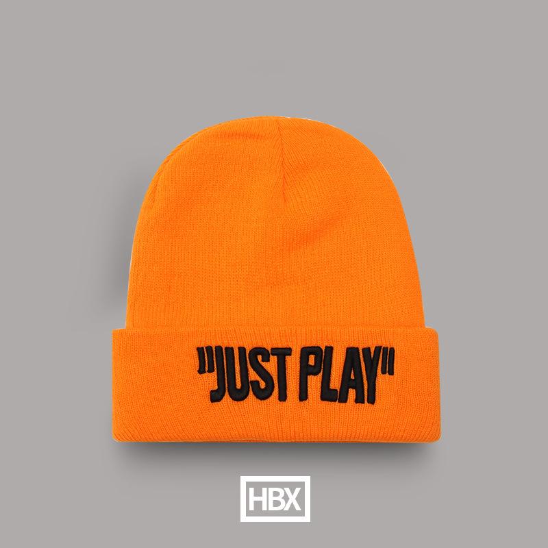 New Korean Style Woolen Hats for Men and Women Street Trendy Knitted Hats for Autumn and Winter Students Warm Couple Hats  Melon Skin Cold Hats