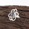 London Blue Topaz Ring, 925 Solid Sterling Silver Gemstone Jewelry, Handmade Ring, For Thanksgiving Gift