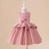 Christmas Gift Dresses Flower Girls Baptism Dress Toddler Baptism 1st Birthday Dress Baby Girl Clothes Princess Wedding Party Kids Costume