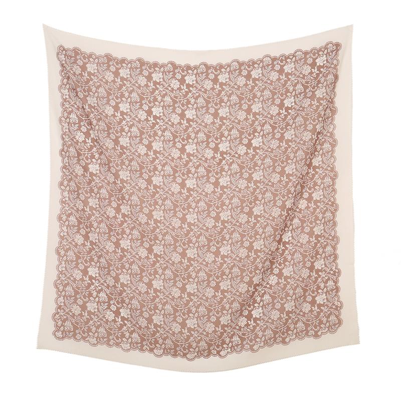 New Malaysia Printed Hijab Scarves Cotton Voile Square Scarf Hijab Tudung Bawal Muslim Women Headscarf Wraps Hijabs 110*110cm
