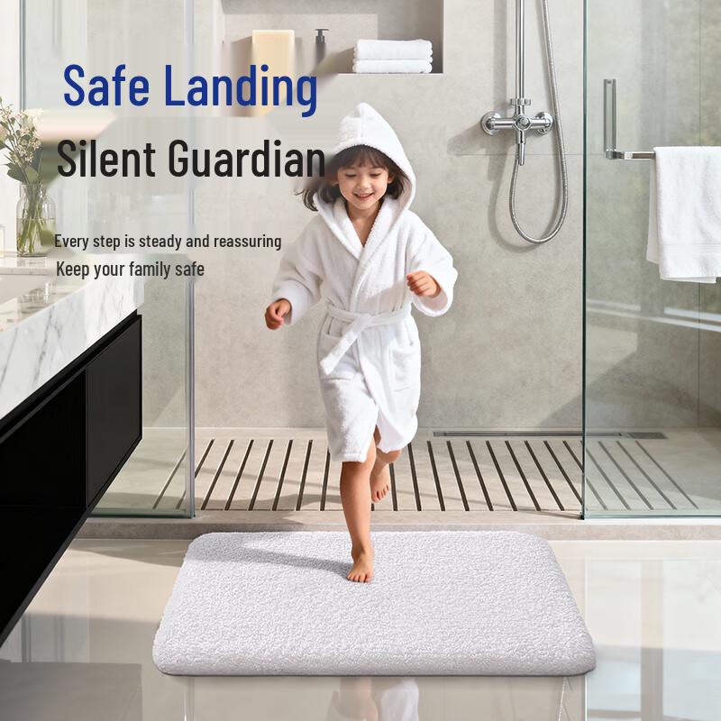 Minimalist Absorbent Non-slip Bath Mat