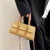 New Retro Contrasting Color Temperament Crossbody Bag Fashion Versatile Simple Casual Pu Leather Shoulder Bag Women'S Handbag
