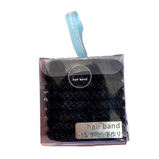 

8Pcs Hair Bands High Elasticity Braided Design Hair Ties Soft Breakage Prevention Non-Metallic Hair Accessories C