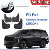 Car Mud Flaps For  Cadillac Escalade  2022-2023 Mudflaps Splash Guards Mud Flap