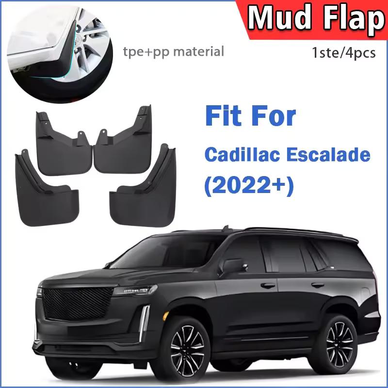 

Автомобильные брызговики для Cadillac Escalade 2022-2023, брызговики, брызговики 4PCS
