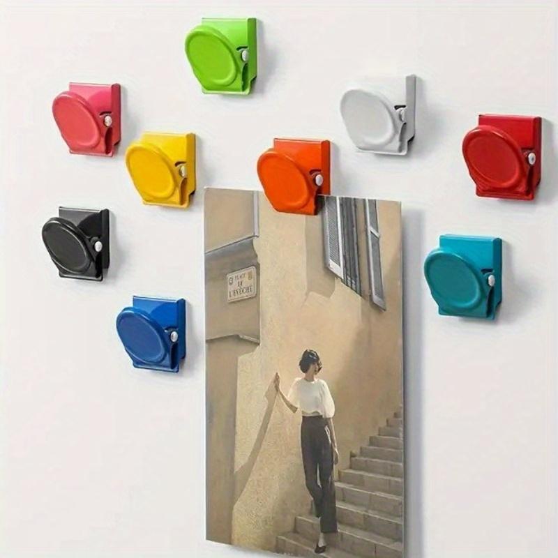 Magnetic Office&Refrigerator clips, Colorful Multi-Use Document Organizer, Suitable for Home and Kitchen,Perfect Christmas Gift
