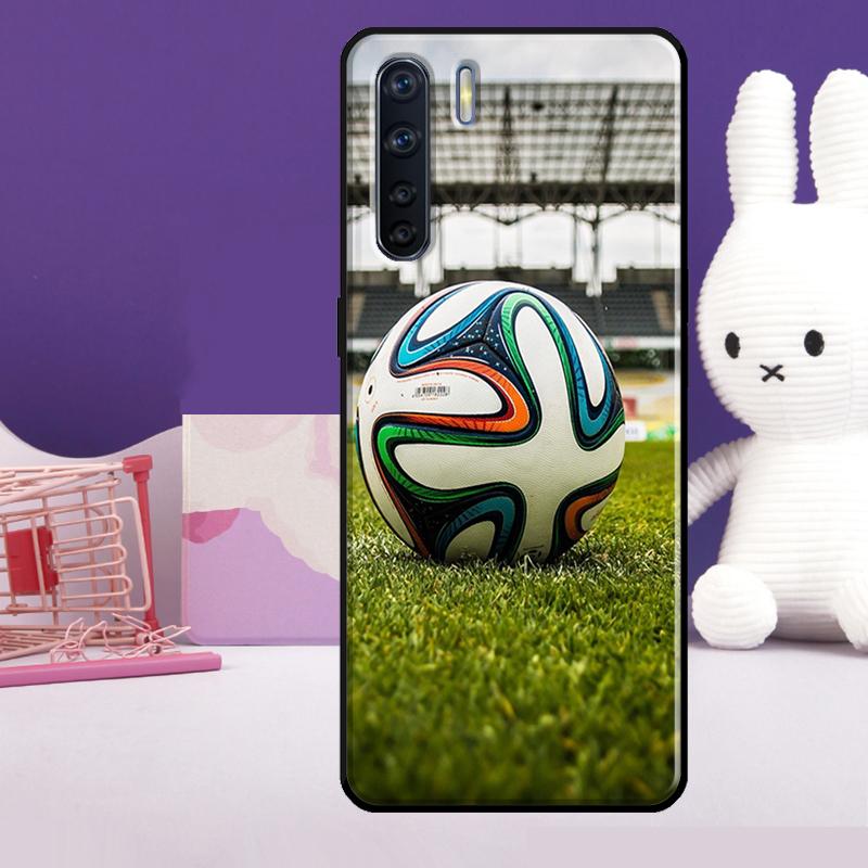 Football Soccer Case For Oppo A18 A38 A78 A98 A58 A60 A80 A40 A96 A76 A16 A94 A74 A54 A15 A17 A57 A77 A5 Pro