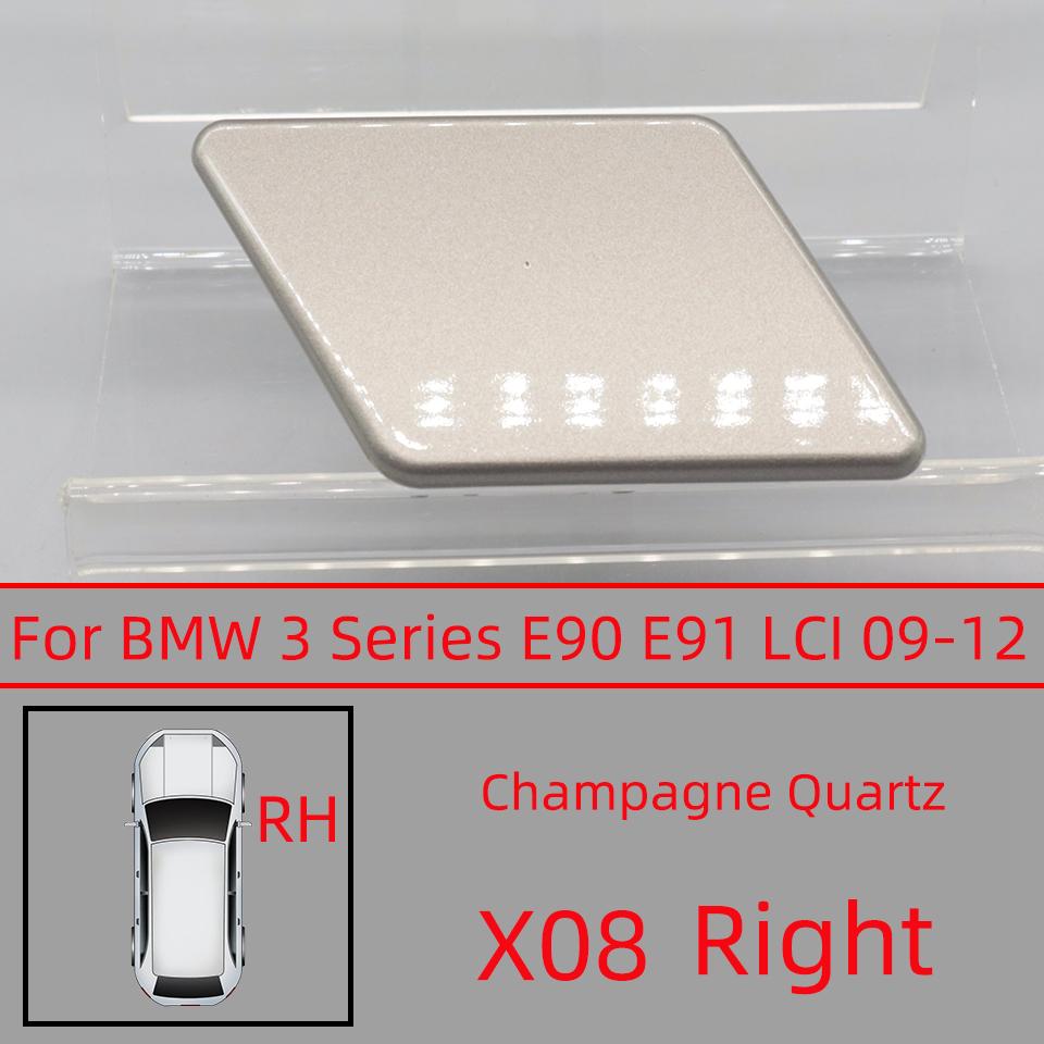 Headlight Washer Nozzle Cover For BMW 320 325 328 330 335 E90 E91 LCI 2009-2012 Sprayer Lid Cap Painted Washer Jet Cover Cap