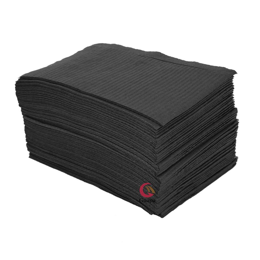 Black/Pink Disposable Tattoo Bibs Tattoo Clean Pad Table Cover Clean Pad for Patient Dental Napkins Tattoo Accessories Supplies