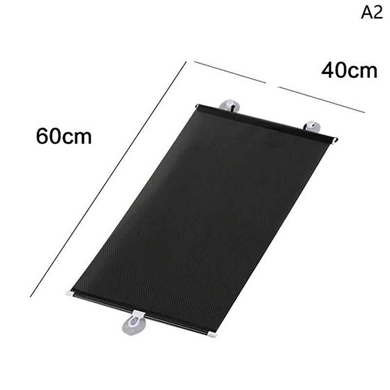 

Suction Cup Roller Blinds Sunshade Car Bedroom Kitchen Balconies Sun-shading Nail-free Blackout Blind Blackout Window Curtain