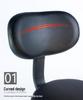 Saddle Swivel Bar Stool with Backrest - Minimalist Chair for Salon, Laboratory, or Barber Use
