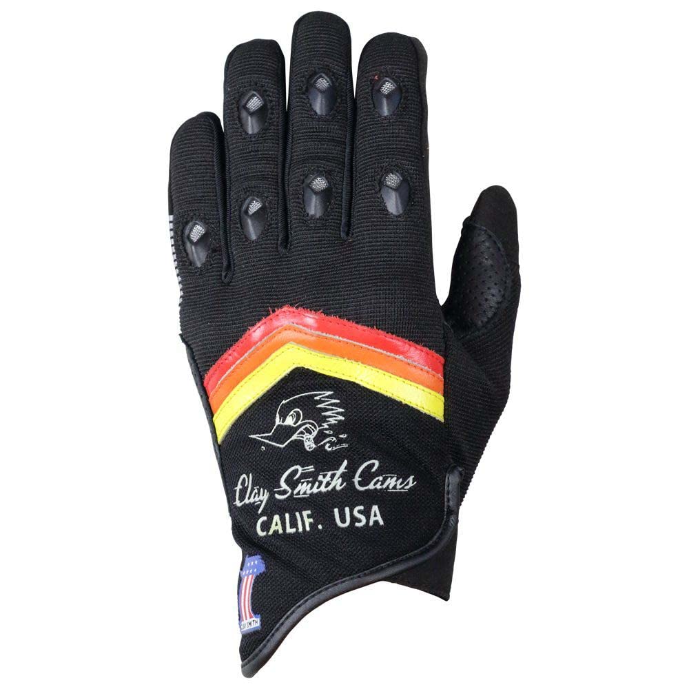 

CLAY SMITH Mesh Gloves 2o clock CSY-3905 (M, Black/Black)