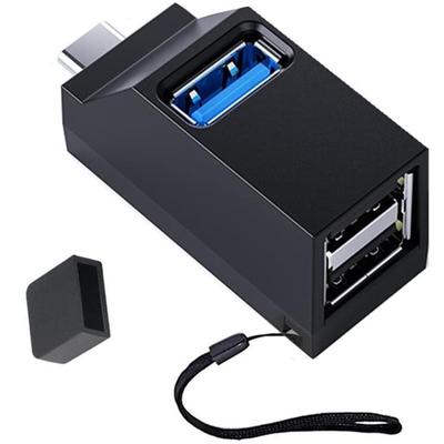 Type C Direct Plug 3 USB USB 1 Expansion Combination USB Data Compatible with MacOS X OS X Windows Vista and XP Type C Converter Compact 3.0 Hub,