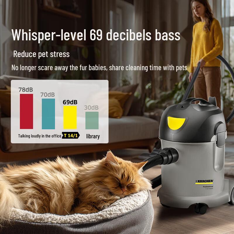 Karcher Commercial Quiet Barrel Vacuum Cleaner