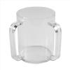 NEW_Hand Washing Cup with Dual Handles Acrylic Washing Cup for Netilat