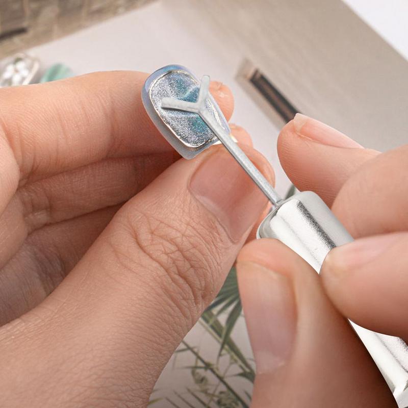 Nail Tool Love Magnet Iron Wire Magnet Rod Combination Heart Magnet for Nails Gel Magnet Heart Magnetic Accessories Art Supplies