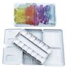Empty Watercolor Storage Half Pans Watercolor Paint Box Multi-function Painting Box  Student