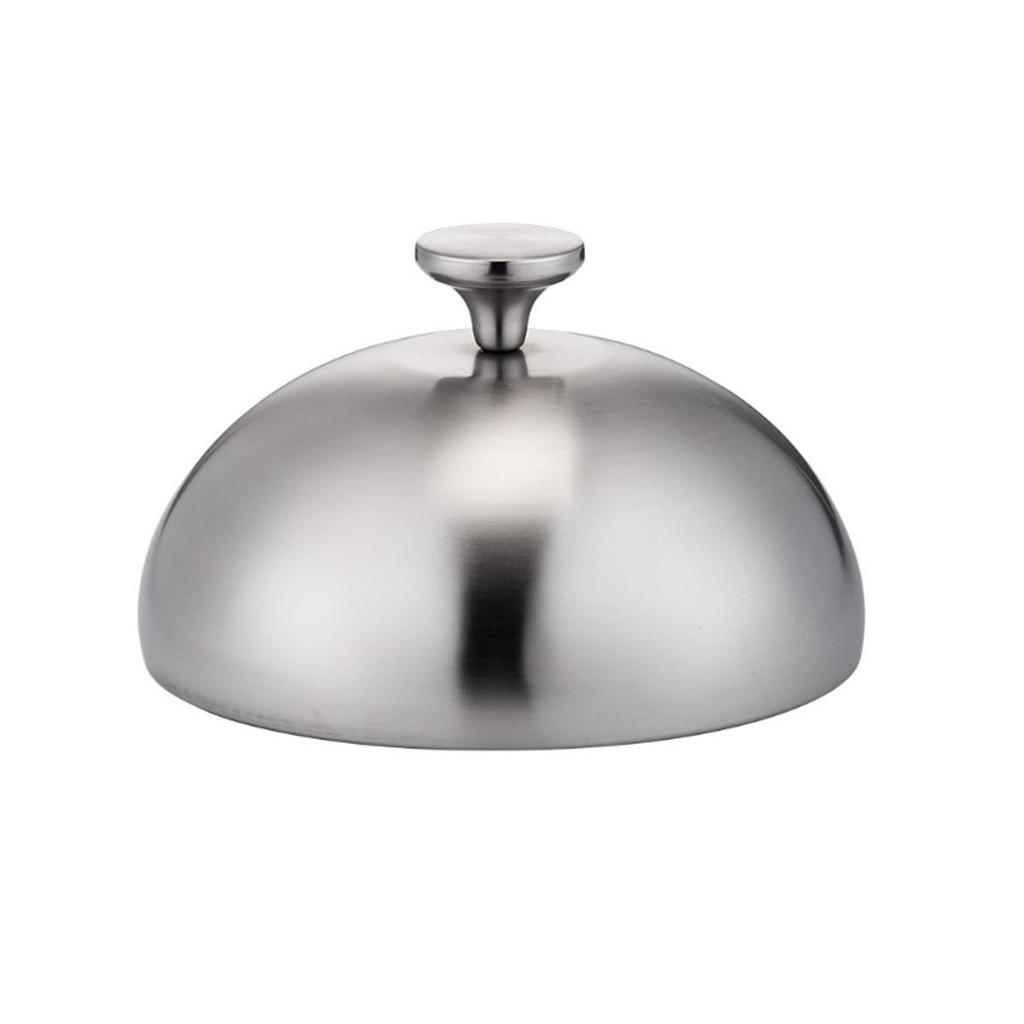 Food Dome Lid Stainless Steel Cover Steak Lid Elegant Kitchen Accessory