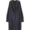 Women's Sweater Jacket for Autumn and Winter Loose Hooded Knitted Cardigan Long Style for Women Sweatershirt