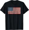 Vintage American Flag T-Shirt - Star Spangled Banner Design for All Ages
