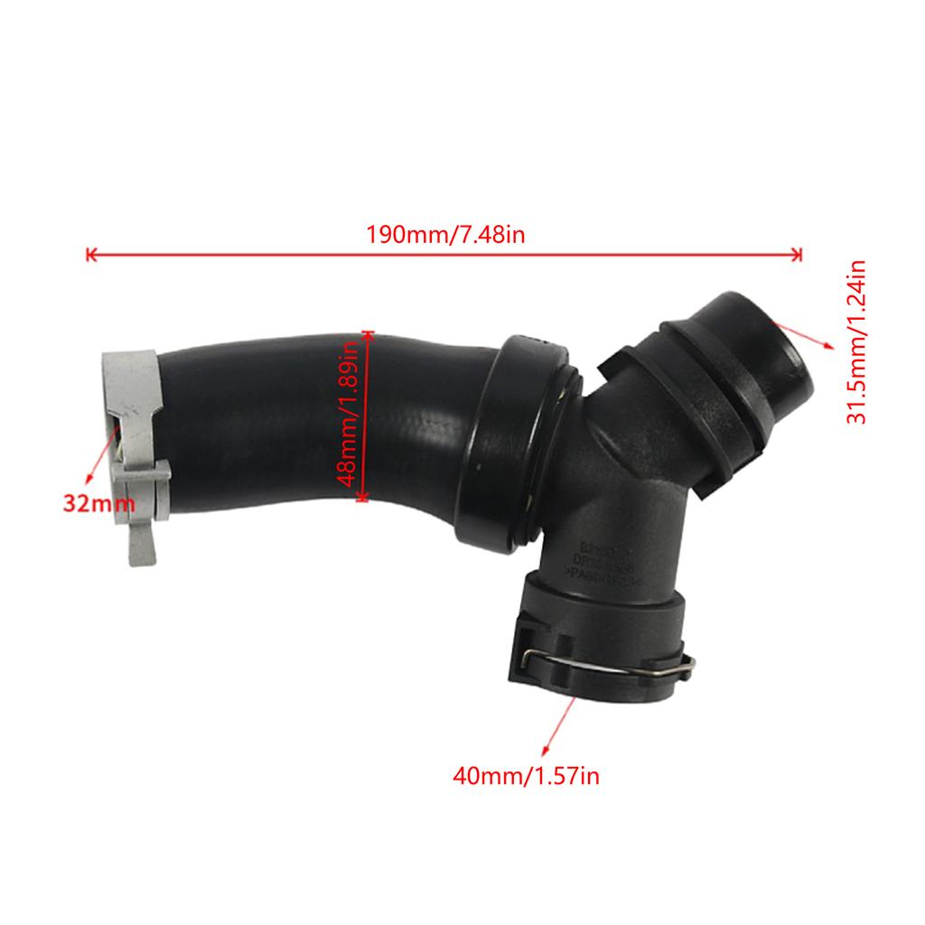 Motorkühlmittelschlauch T-Anschluss Temperaturbeständigkeit Kühlerschlauchanschluss DR3Z-8566-A Ersatz passend für F-150