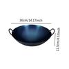 Iron Chef Pan Round Design for Simmering and Stir Frying