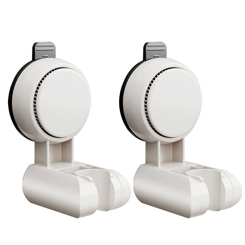 Punch-free Suction Cup Shower Bracket Fixing Artifact Removable and Adjustable Bathroom Shower Rack Shower Head Accessories