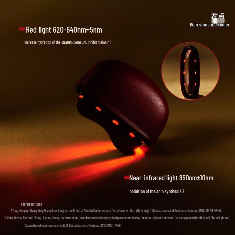 Zuodian Smart Bianstone Electric Gua Sha & Hot Compress Massager