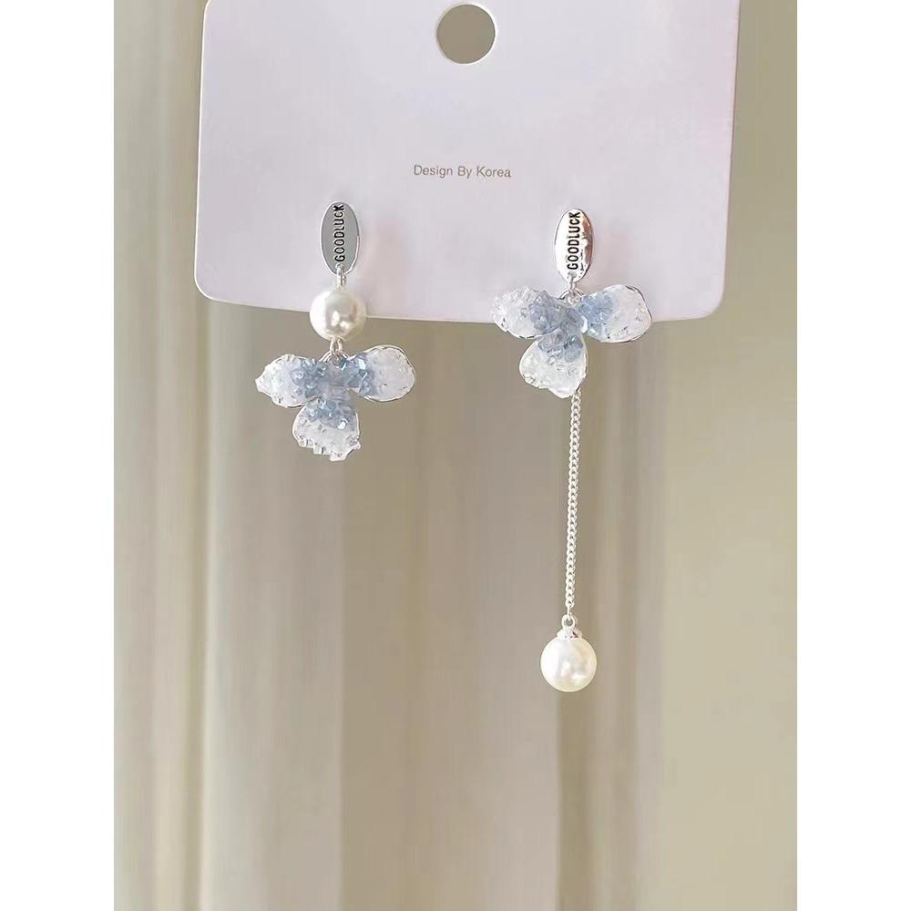 Color Dopamine Earrings, Sweet Super Fairy Temperament, Simple Personality and High Value Niche Earrings