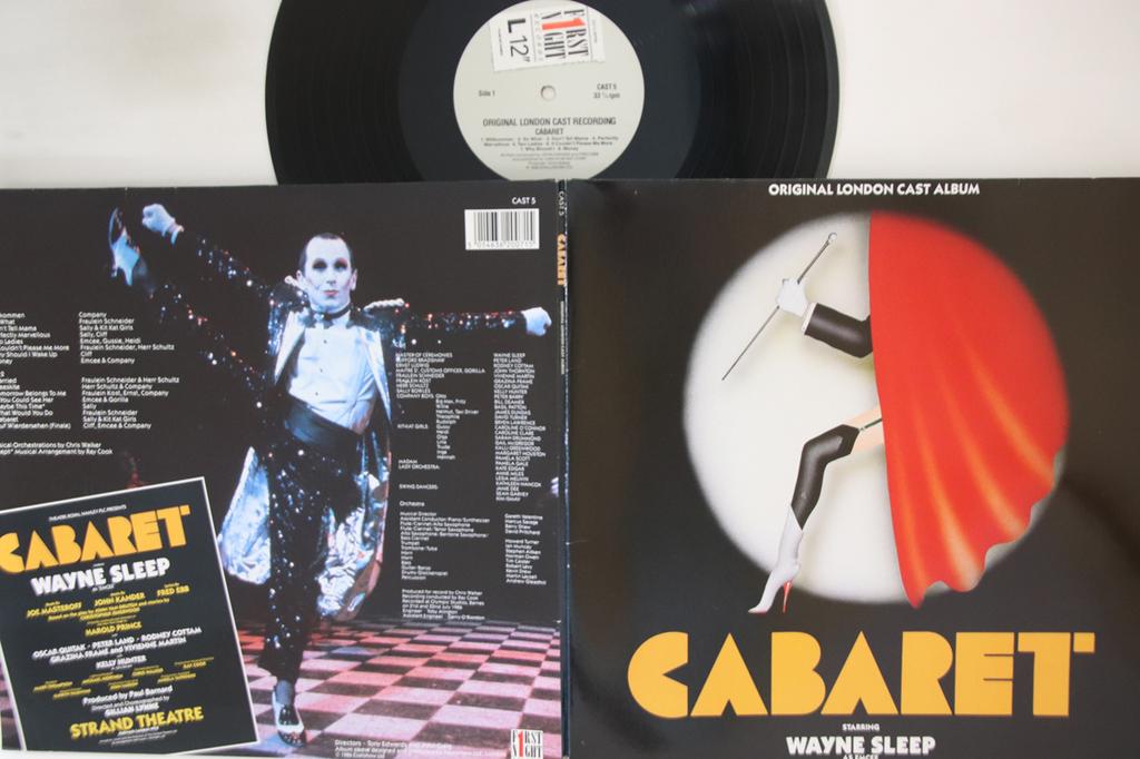 LP Record OST - Cabaret CAST5 FIRST NIGHT 1986 UK Soundtracks & Musicals Used