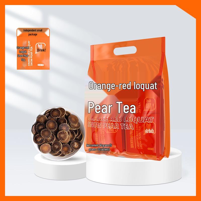 Bamboo Cane & Imperata Pear Tea: Children's Cooling Tea with Sugarcane Sweet Water & Water Chestnut - Fruit Flower Health Drink.