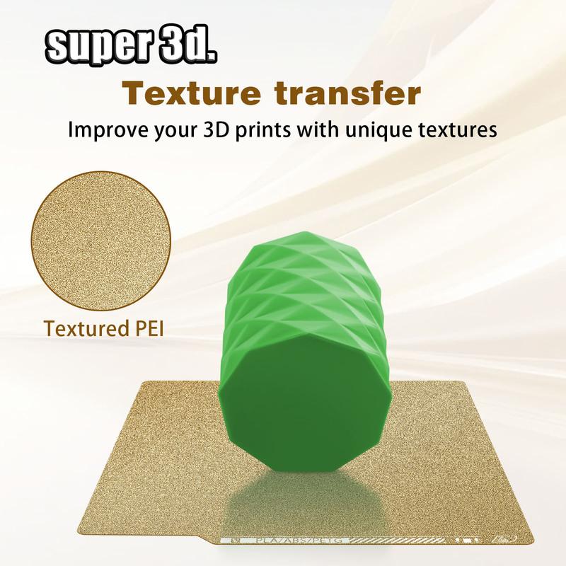 QR Code Textured PEI Bed For Bambu Lab Build Plate X1/X1C/P1P/P1S Double Side PEI Spring Steel Sheet For Bambulab A1 Accessories