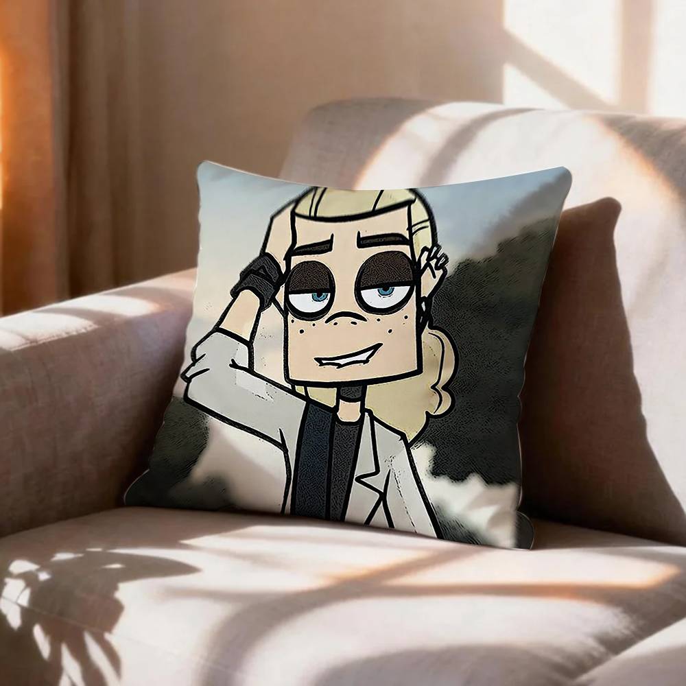 COOL MMetal Family DDee  Pillow Case Pattern Printed Pillowcase For Living Room Sofa Cushion Cover