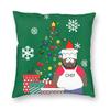 South-Park Merry Christmas You Guys Pillowcase Soft Fabric Cushion Cover Decorative Throw Pillow Case Cover Home Square 40X40cm