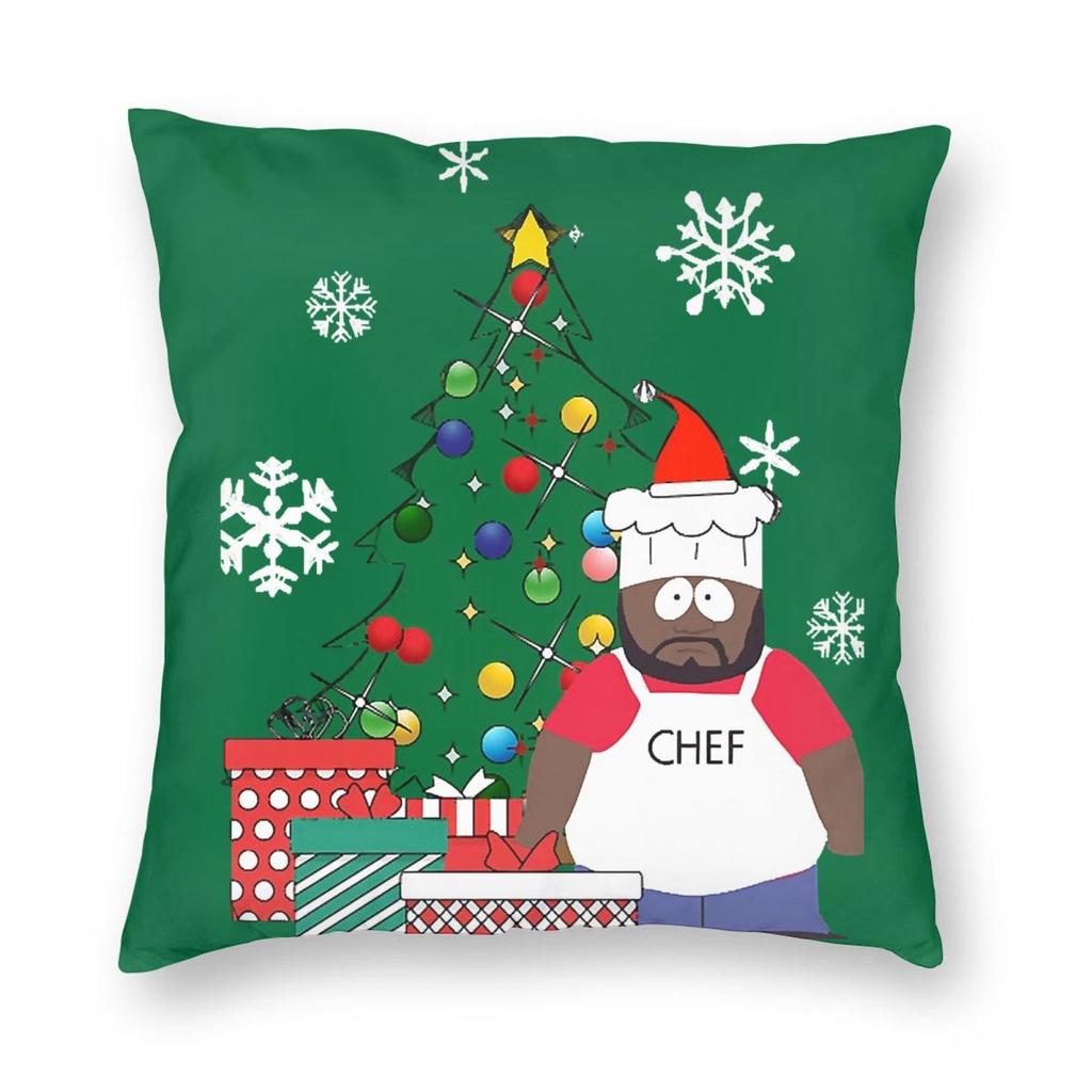 South-Park Merry Christmas You Guys Pillowcase Soft Fabric Cushion Cover Decorative Throw Pillow Case Cover Home Square 40X40cm