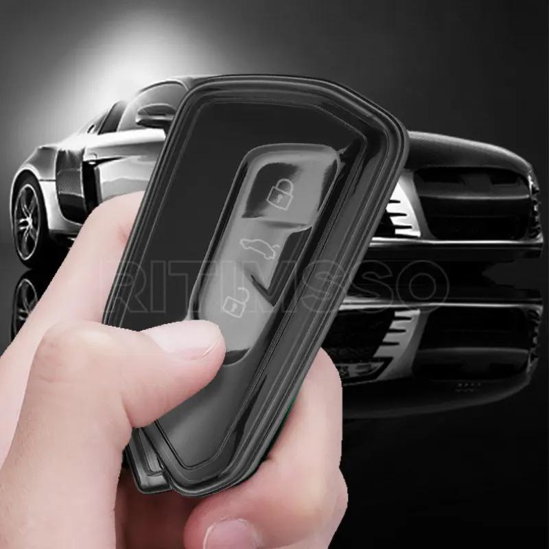 Tpu Key Cover Protection Remote for Seat Leon Fr Mk4 Cupra Formentor for For Skoda Octavia A8 MK4 MK8 for VW Golf 8 ID-4